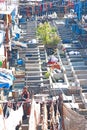 Dhobi Ghats laundry area of Mumbai india Royalty Free Stock Photo