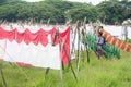 Dhobi washing spot Royalty Free Stock Photo