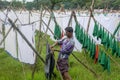 Dhobi washing spot Royalty Free Stock Photo