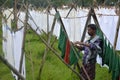 Dhobi washing spot Royalty Free Stock Photo