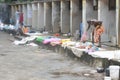 Dhobi washing spot Royalty Free Stock Photo