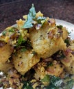 Dhokla the traditional indian food often served as a breakfast