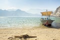 Dhow boat near the Musandam