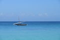 Dhow boat. Zanzibar, Tanzania, Africa Royalty Free Stock Photo