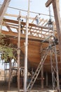 Dhow shipyard in Sur, Oman