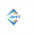 DHT abstract technology logo design on white background. DHT creative initials letter logo concept Royalty Free Stock Photo