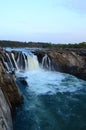 Dhuandhar falls located on Narmada river, Bedaghat, Madhya Pradesh, India