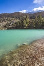 Dhumba Lake in Jomsom, Annapurna circuit trek, Nepal Royalty Free Stock Photo