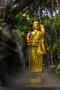 Dhutanga forest monk statue Royalty Free Stock Photo