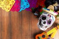 Dia de los muertos background