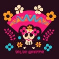 Dia de muertos background