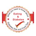 Diabetes campaign badge / stamp