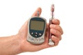 Diabetes insulin dependent concept Royalty Free Stock Photo