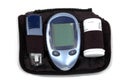 Diabetes Testing Kit Royalty Free Stock Photo