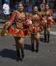 Diablada dance group at the Arica carnival