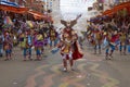 Diablada dance group at the Oruro Carnival