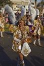 Diablada dancer at the Arica Carnival, Chile