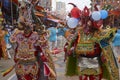 Diablada dancers at the Oruro Carnival in Bolivia