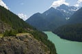 Diablo Lake Cascades Mountains