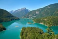 Diablo Lake North Cascades Royalty Free Stock Photo