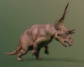 Diabloceratops on green background