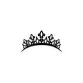 Diadem icon. Diadem element icon. Premium quality graphic design icon. Baby Signs, outline symbols collection icon for websites, w