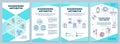 Diagnosing arthritis brochure template