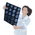 Diagnosis of a patient's neurodegenerative disease.