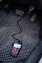 Diagnostic scanner by obd2 protocol. Royalty Free Stock Photo