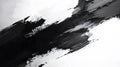 Diagonal black and white brush strokes