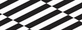 Diagonal black and white lines background. Tilted parallel stripes pattern. Oblique stripy texture. Simple geometric Royalty Free Stock Photo