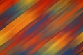 Diagonal blurry multicolor lines