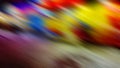 Diagonal blurry spots of purple, green, magenta, pink, red, yellow, cyan. Abstract blurred background. Web banner