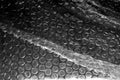 Diagonal Bubble Wrap Texture Overlay Royalty Free Stock Photo