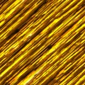 Diagonal comic book manga gold metal speed of light background, shine orange yellow Royalty Free Stock Photo