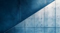 Diagonal composition featuring two contrasting wall textures