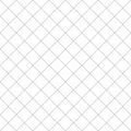 Diagonal cross line grid seamless pattern. Geometric diamond texture. Black diagonal line mesh on white background