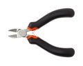 Diagonal cutting pliers isolated on a white background Royalty Free Stock Photo