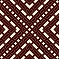 Diagonal dashed lines abstract background. Outline seamless pattern with geometric motif. Simple symmetric ornament.