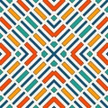 Diagonal dashed lines abstract background. Seamless pattern with geometric motif. Simple symmetric ornament.