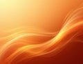 Diagonal flow of abstract orange mist with inner light and soft gradient. Royalty Free Stock Photo