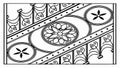 Diagonal Geometric Star Pattern, Dynamic Abstract Design, vector design Generative AI Royalty Free Stock Photo