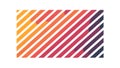 Diagonal Gradient Stripes Abstract Background, vector design Generative AI Royalty Free Stock Photo
