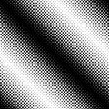Diagonal halftone dots
