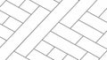 Diagonal line geometric pattern, modern abstract vector background, vector design Generative AI Royalty Free Stock Photo