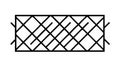 Diagonal Line Grid Pattern, Modern Abstract Texture, vector design Generative AI Royalty Free Stock Photo