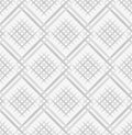 Diagonal lines gride seamless texture, vector fabric pattern background Royalty Free Stock Photo