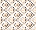 Diagonal lines gride seamless texture, vector fabric pattern background Royalty Free Stock Photo