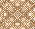 Diagonal lines gride seamless texture, vector fabric pattern background Royalty Free Stock Photo