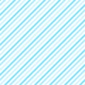 Pastel blue diagonal stripes fabric pattern background vector. Royalty Free Stock Photo